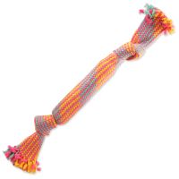 Přetahovadlo DOG FANTASY barevné se zvukem vzor 1, 2 knoty - 40 cm 1ks Přetahovadlo DOG FANTASY barevné se zvukem vzor 1, 2 knoty - 40 cm 1ks