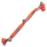 Přetahovadlo DOG FANTASY barevné se zvukem vzor 1, 3 knoty - 53 cm 1ks Přetahovadlo DOG FANTASY barevné se zvukem vzor 1, 3 knoty - 53 cm 1ks