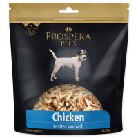 Pochoutka PROSPERA Plus uzlíky kuřecí sandwich 230g Pochoutka PROSPERA Plus uzlíky kuřecí sandwich 230g