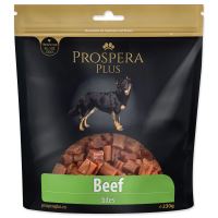Pochoutka PROSPERA Plus kousky z hovězího masa 230g Pochoutka PROSPERA Plus kousky z hovězího masa 230g