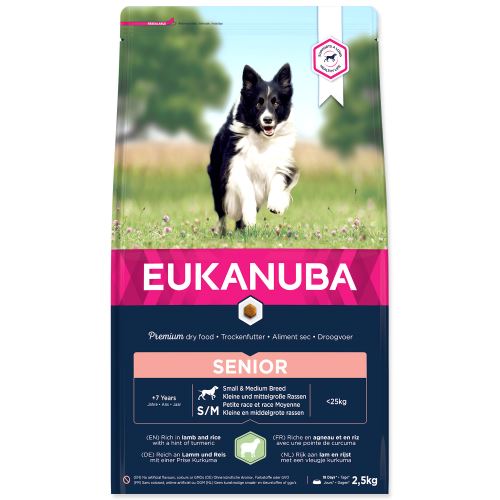 EUKANUBA Mature & Senior Lamb & Rice 2,5kg
