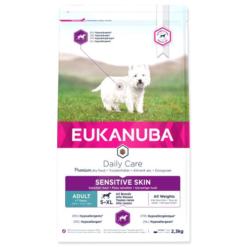 EUKANUBA Daily Care Sensitive Skin 2,3kg