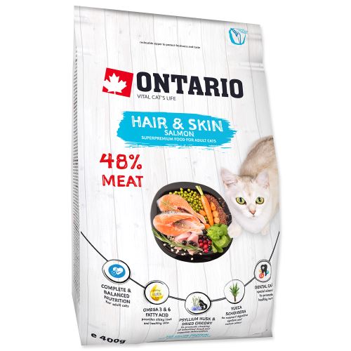 ONTARIO Cat Hair & Skin 400g