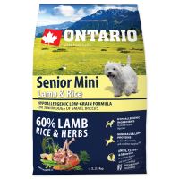 ONTARIO Senior Mini Lamb &amp; Rice 2,25kg