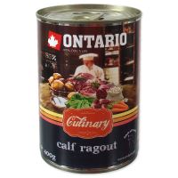 Konzerva ONTARIO Culinary Calf Ragout with Duck 400g