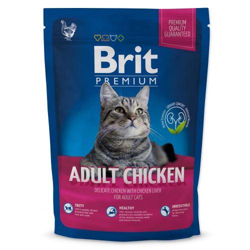 BRIT Premium Cat Adult Chicken 300g