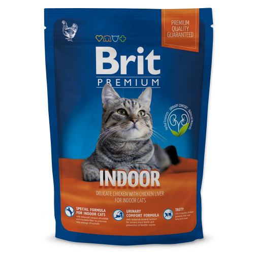 BRIT Premium Cat Indoor 800g