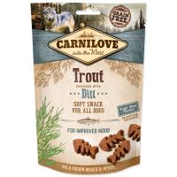 CARNILOVE Dog Semi Moist Snack Trout enriched with Dill 200g