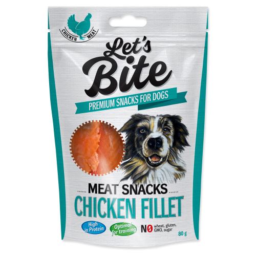 BRIT Let´s Bite Meat Snacks Chicken Fillet 80g