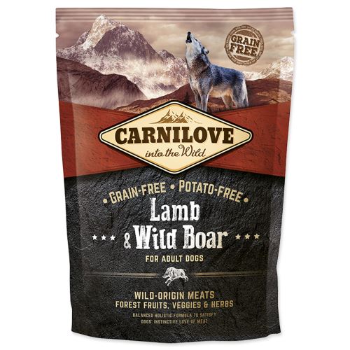 CARNILOVE Lamb & Wild Boar for Adult 1,5kg