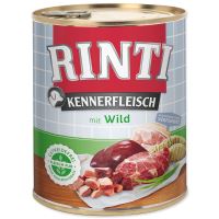 Konzerva RINTI Kennerfleisch zvěřina 800g Konzerva RINTI Kennerfleisch zvěřina 800g