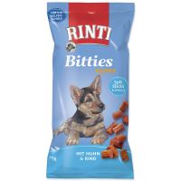Pochoutka RINTI Extra Bitties Puppy kuře + hovězí 75g