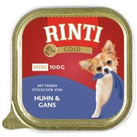 Vanička RINTI Gold kuře + husa 100g Vanička RINTI Gold kuře + husa 100g