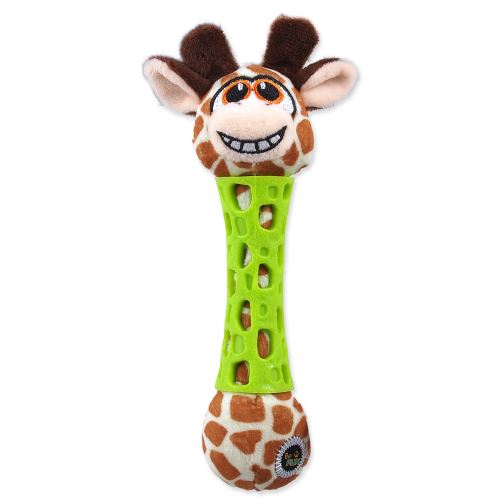 Hračka BeFUN TPR+plyš žirafa puppy 17cm