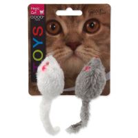 Hračka MAGIC CAT myšky chrastící s catnipem 11cm Hračka MAGIC CAT myšky chrastící s catnipem 11cm