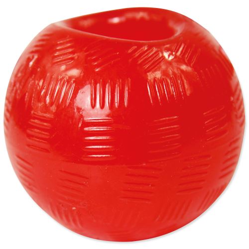 Hračka DOG FANTASY míček gumový červený 6,3cm
