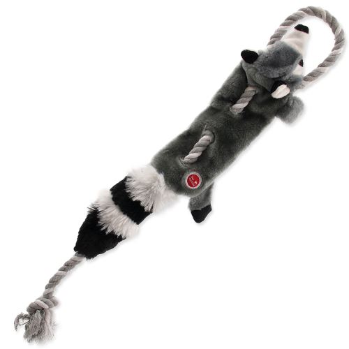 Hračka DOG FANTASY Skinneeez s provazem mýval 57,5cm