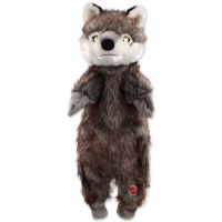 Hračka DOG FANTASY Skinneeez vlk plyšový 50cm