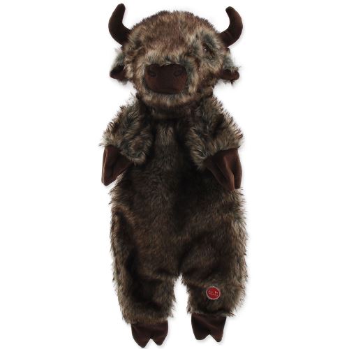 Hračka DOG FANTASY Skinneeez bizon plyšový 50cm