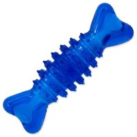 Hračka DOG FANTASY kost gumová modrá 12cm