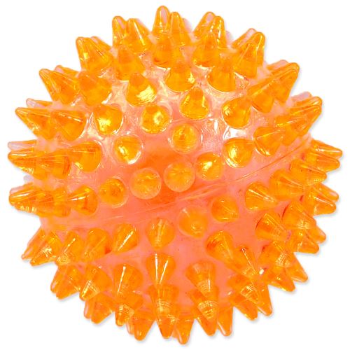 Hračka DOG FANTASY míček pískací oranžový 8cm