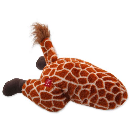 Hračka DOG FANTASY Silly Bums žirafa 41cm