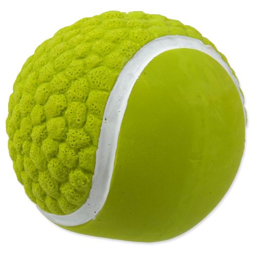 Hračka DOG FANTASY Latex míč tenisový se zvukem 7,5cm