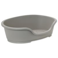 Pelíšek DOG FANTASY plastový šedý 70cm Pelíšek DOG FANTASY plastový šedý 70cm