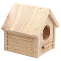 Domek SMALL ANIMAL Budka dřevěný 12x12x13,5cm