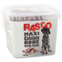 Pochoutka RASCO kosti kalciové se šunkou 570g