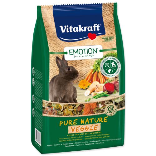 VITAKRAFT Emotion veggie králík 600g