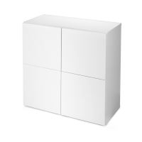 Skřínka k akváriu PREMIUM WHITE 80 X