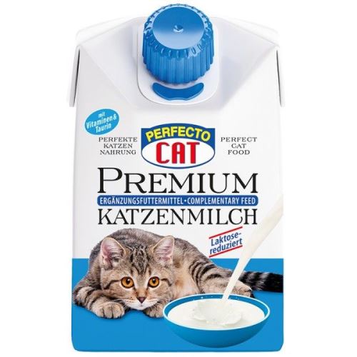 Perfecto Cat prémiové mléko pro kočky 200ml