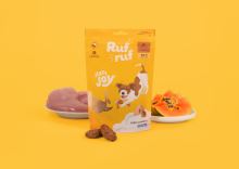 Rufruf Jerky Joy Krůtí s papájou 80g Rufruf Jerky Joy Krůtí s papájou 80g
