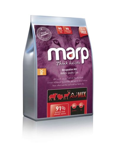 Marp Holistic Red Mix - hovězí,krůtí,zvěřina bez obilovin 17kg