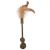 Hračka Magic Cat Natural Fun dřívko s přírodními pírky a zelenými koulemi 18cm