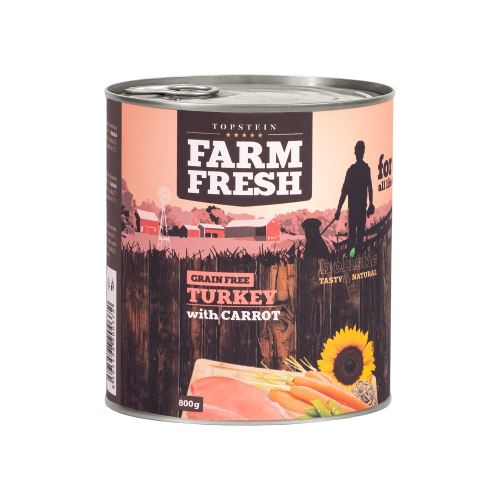 Topstein Farm Fresh Turkey with Carrot 400g