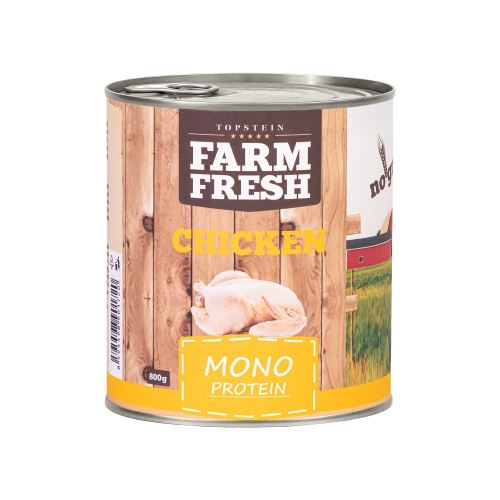 Topstein Farm Fresh Dog Monoprotein konzerva Chicken 400g
