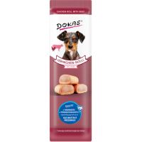 Dokas Kuřecí rolky s hovězí náplní 10g Dokas Kuřecí rolky s hovězí náplní 10g