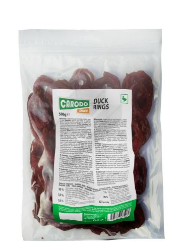CARODO Kachní kroužky 500g