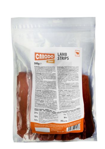 CARODO Jehněčí proužky 250g