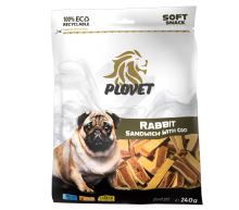 Plovet Králičí Sendvič s Treskou 240g Plovet Králičí Sendvič s Treskou 240g
